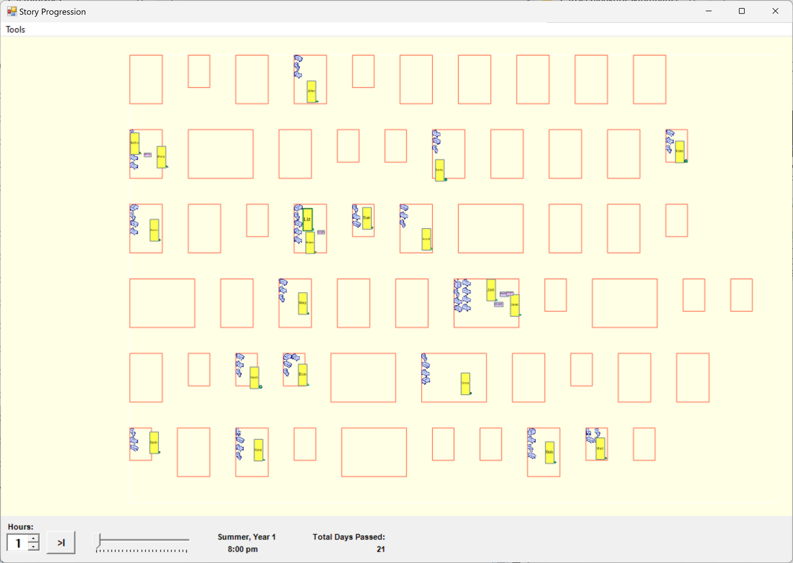 Story Progression screenshot